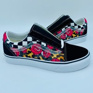 VANS OLD SKOOL (Rose + Leopard)